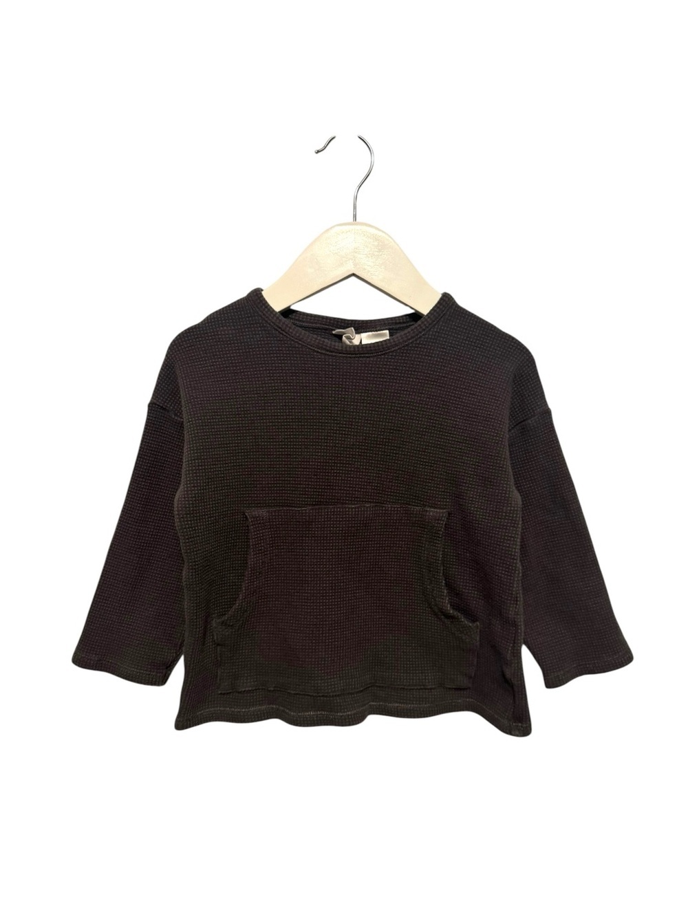 ⭐️ 5/$30 Zara Kids Waffle Knit Top size 18-24 Months